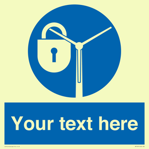 Custom mandatory lock rotor blades